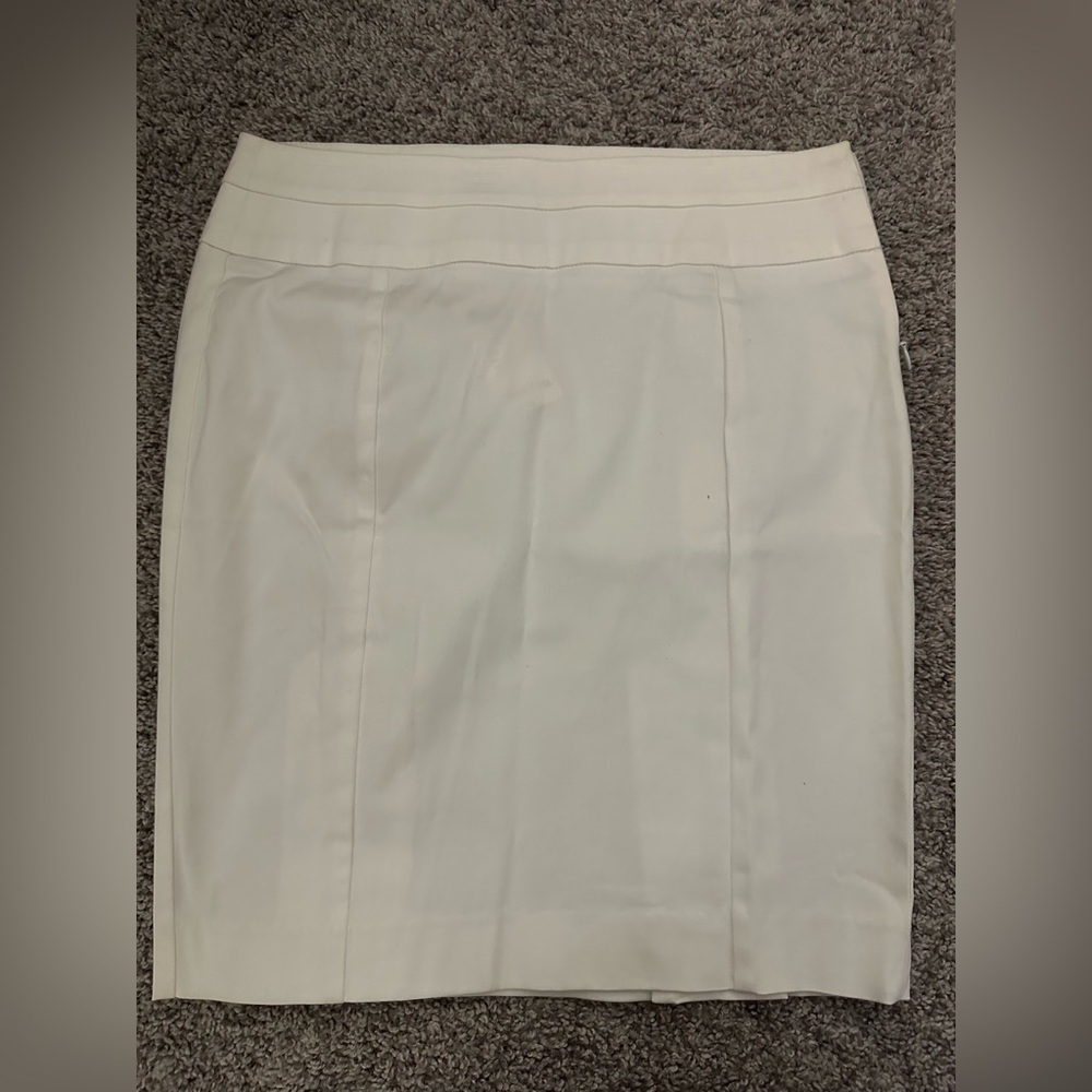 NWT Size 0 Arden B White Pencil Skirt